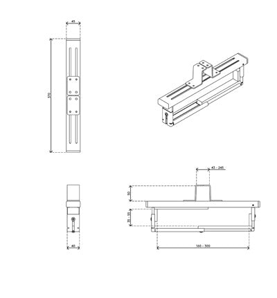 Computerhalterung Viewmate