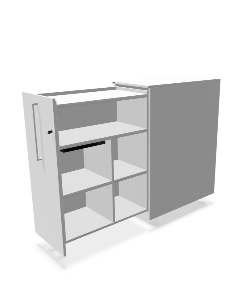 Apothekerschrank 3 OH links -Einzelstück-