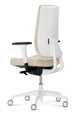 Drehstuhl Indeed White Polster