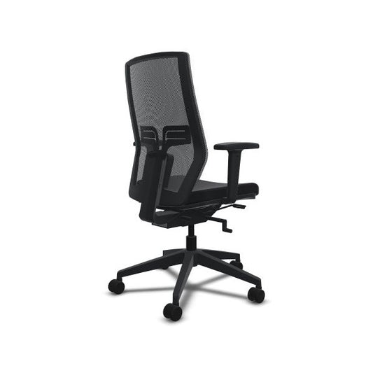 Drehstuhl JET.II Netz- oder Softpolsterrücken -Hausstuhl-