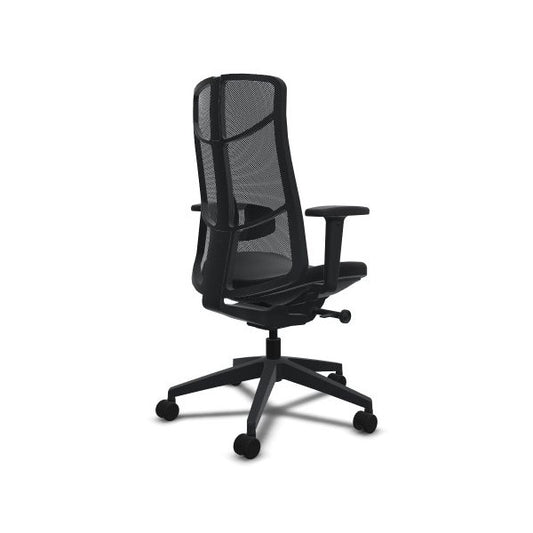 Drehstuhl JET.III mit Netz- oder Softpolsterrücken -Hausstuhl-