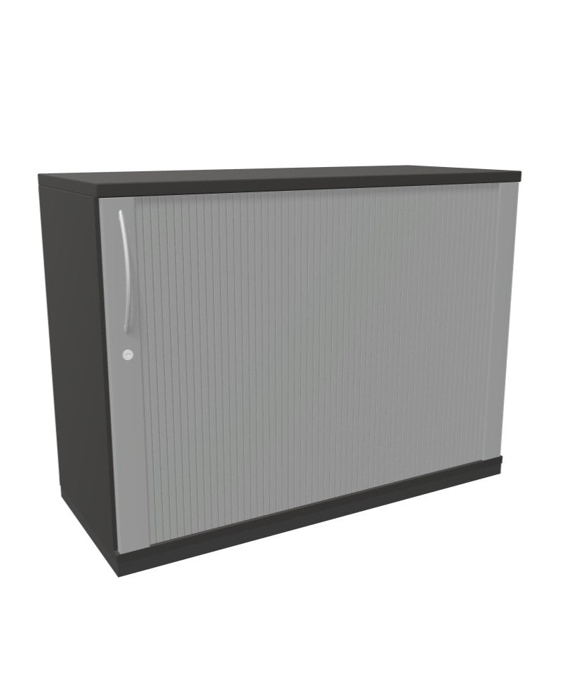 König + Neurath Seitenrollschrank mit Sockel -Anthrazit-