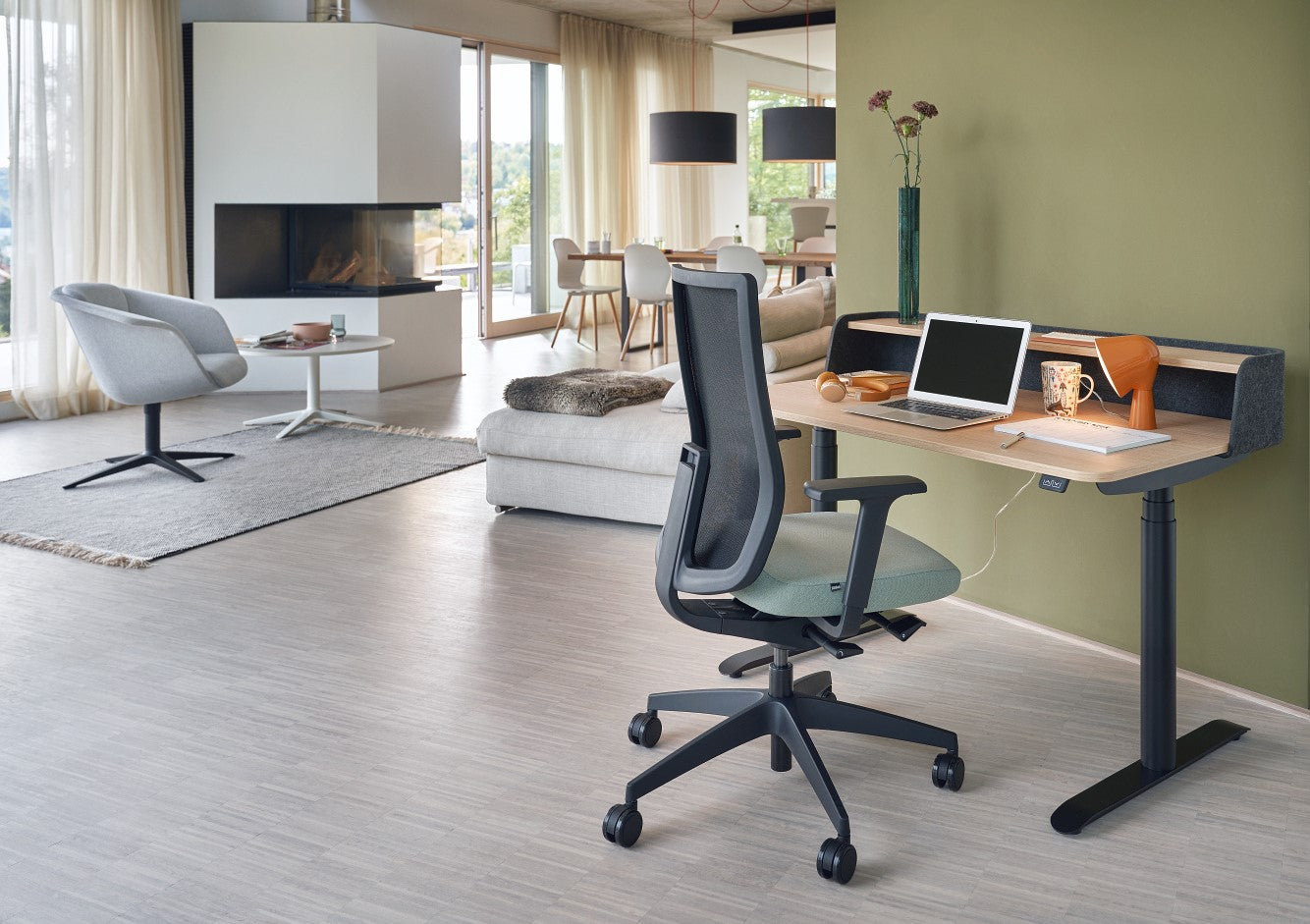 Steh-Sitz-Tisch SE Desk