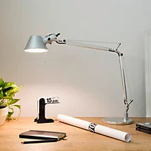 Tolomeo Table  E27 Fassung   -Metalgrey-