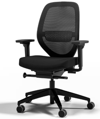 Bürodrehstuhl mit Netzrücken